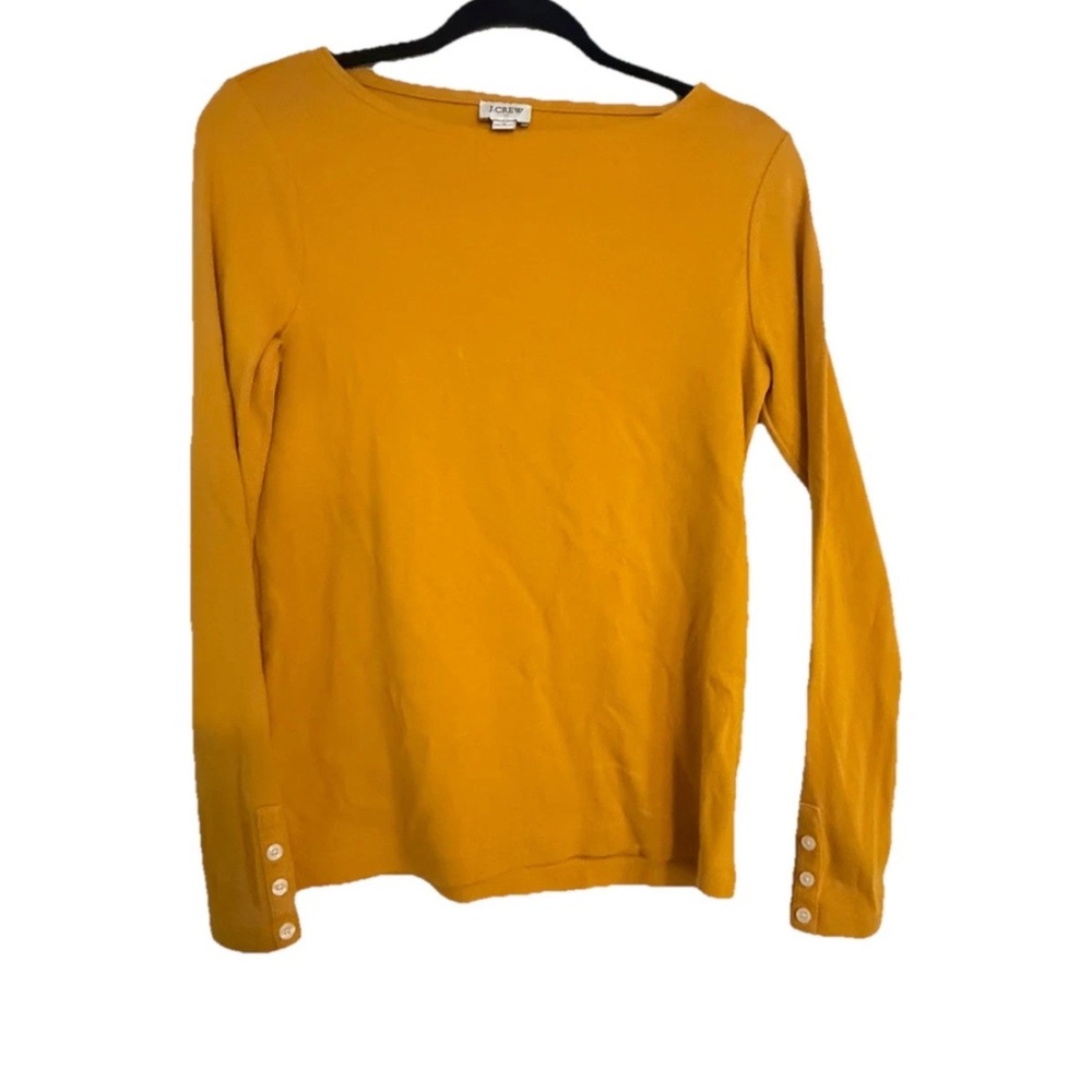 J. Crew Golden Long Sleeve Top